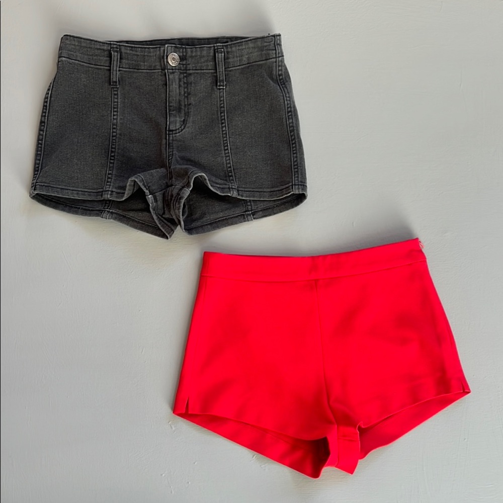 Micro Shorts 2 pair sz XS and sz 2